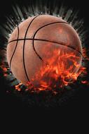 basketball fire