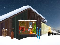 chalet mountain christmas