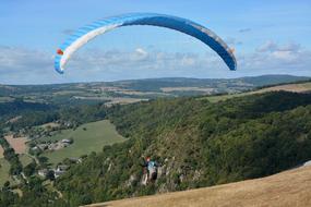 Paragliding Take Off Flight