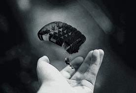 parachute imagination in hand