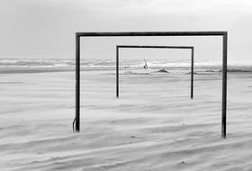 white Beach North Sea
