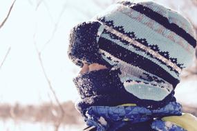 Winter Hat blue