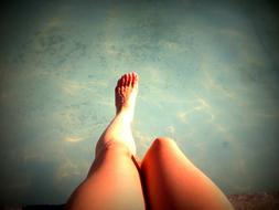 Legs water