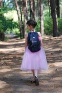 young girl ballerina