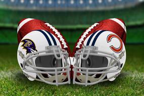 American National Football helmets