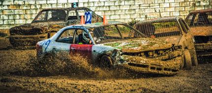 Dirty and broken Vehicles