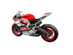 Motorcycle Vehicle red
