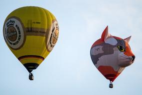 Hot Air Balloon balloons at montgolfiade festival