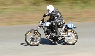 Hillclimb Motorbike man
