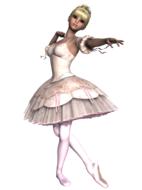 girl dance classic tutu drawing