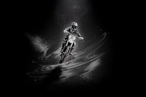 motorcycle fast speed sport drawing