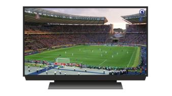 tv look football match