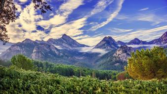 Panoramic Mountain