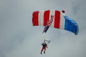 Skydiver Parachute