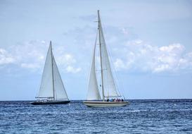 Sail Boats Caribbean
