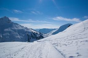 charming Winter Mountain