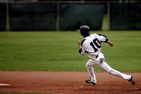 Baseball Runner boy