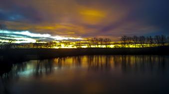 Sunrise Winter Cold