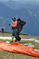 Paragliding on Lake Hallstatt
