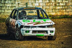 off-road rally car