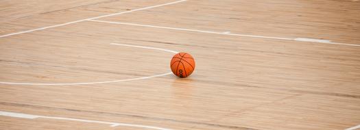 Basketball Court Ball orange