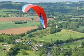landscape of Paragliding Bis Place