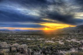 desert in Texas, US