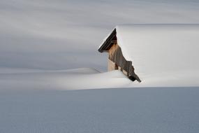 home Snow landscape
