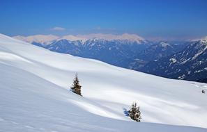 photo of a snowy mountain pass in Switzerland