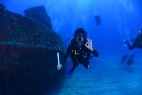 Deep Diving in Blue water