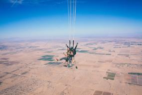 Skydiving Parachute sky