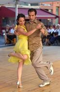 Dance Argentine Tango people