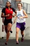 photo of two runners in Texas