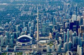 Toronto Skyline Tower city