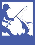 deep sea fishing drawing