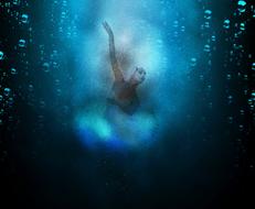 picture of a dancing ballerina in the water