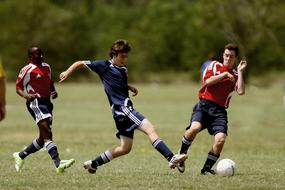 Soccer Action Football people