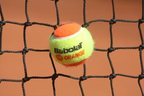 Tennis Ball orange green