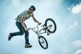 Bmx Sports Jump man