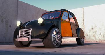 wheels citroen super sport retro