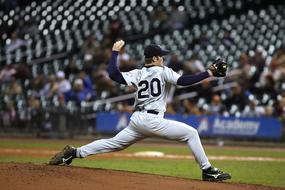 male Baseball Player, Pitcher