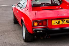 Ferrari 308 Gt4 Car red