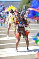 sexy young girls dancing on caribbean carnival, usa, Ohio