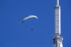 Paraglide Gliding sky