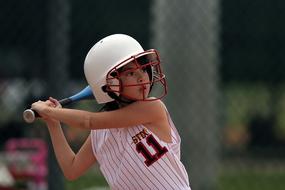Softball Batter Player girl