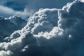 storm clouds in the sky