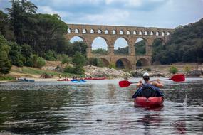 Canoe Boat person river