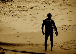 Surfer sand