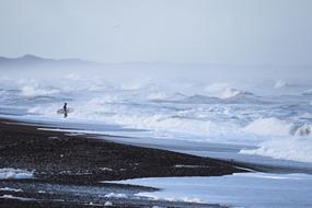 Man Alone ocean
