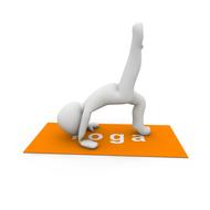 yoga sport leisure 3d drawing